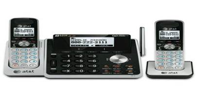 A close-up of a cordless phone

Description automatically generated