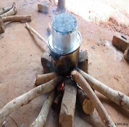 Image result for images of wood as cooking fuel in Ghana